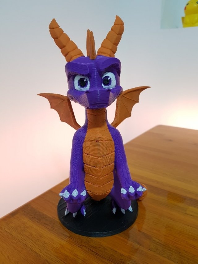 spyro joystick support 3D मॉडल .c4d .max .obj .3ds .fbx .stl .blend 