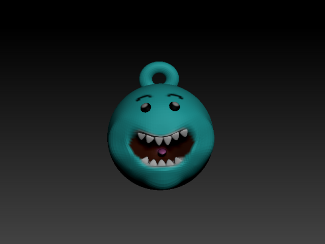 rick and morty meeseek 3D 模型 .c4d .max .obj .3ds .fbx .stl .blend 