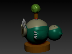 pokemon snorlax Model 3D