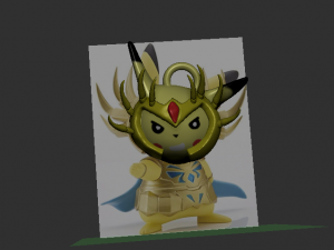 pokemon and the knights of the zodiac 3D 模型