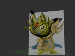 pokemon and the knights of the zodiac 3D-Modell