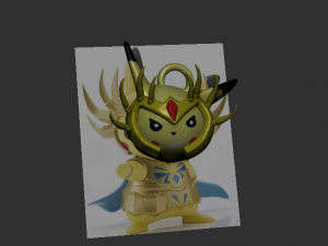 pokemon and the knights of the zodiac 3D-Modell