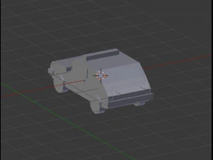 pack cars lowpoly 3D Model