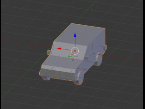 pack cars lowpoly 3D Model