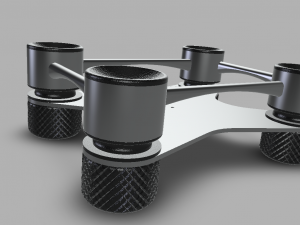 speaker platform for studio monitor 3D-Druckmodell