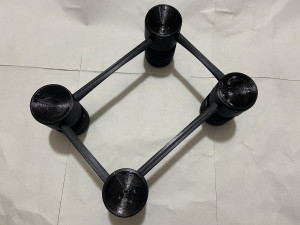 speaker platform for studio monitor 3D-Druckmodell