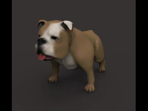 Buldog 3D Model