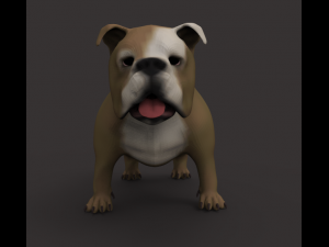 buldog 3D Model