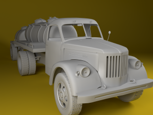 uralzis 355m 1944 Model 3D