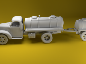 uralzis 355m 1944 Modelo 3D