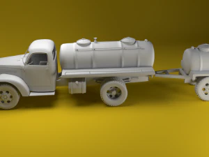 uralzis 355m 1944 3D Model