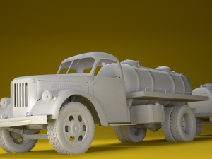uralzis 355m 1944 Modelo 3D
