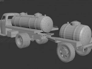 uralzis 355m 1944 3D Model