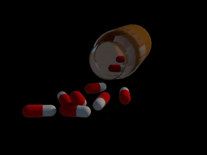 scatola di pillole Modello 3D