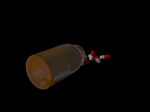 pill box Model 3D