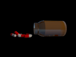 pill box Model 3D