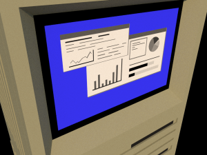 old computer Modèle 3D