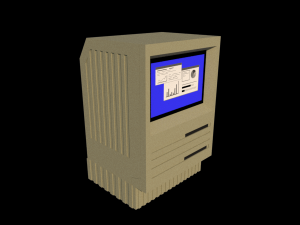 old computer Modèle 3D