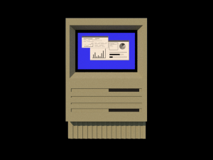 old computer Modèle 3D
