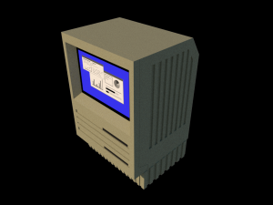 old computer Modèle 3D