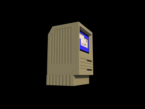 old computer Modèle 3D