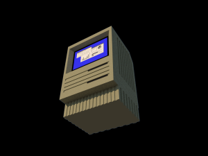 old computer Modèle 3D