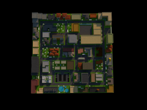 small city Modèle 3D