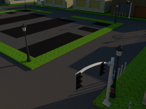 small city Modèle 3D