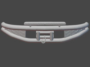 front bumper 3D Model