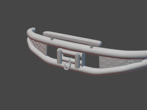 front bumper 3D 모델