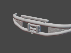 front bumper 3D Model