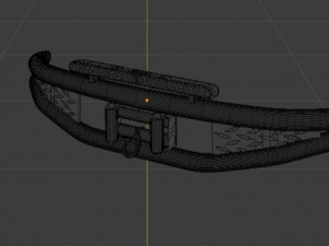 front bumper 3D 모델