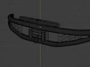 front bumper 3D Model