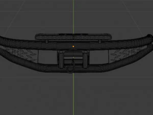 front bumper 3D Model