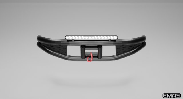 front bumper 3D 모델 .c4d .max .obj .3ds .fbx .stl .blend 