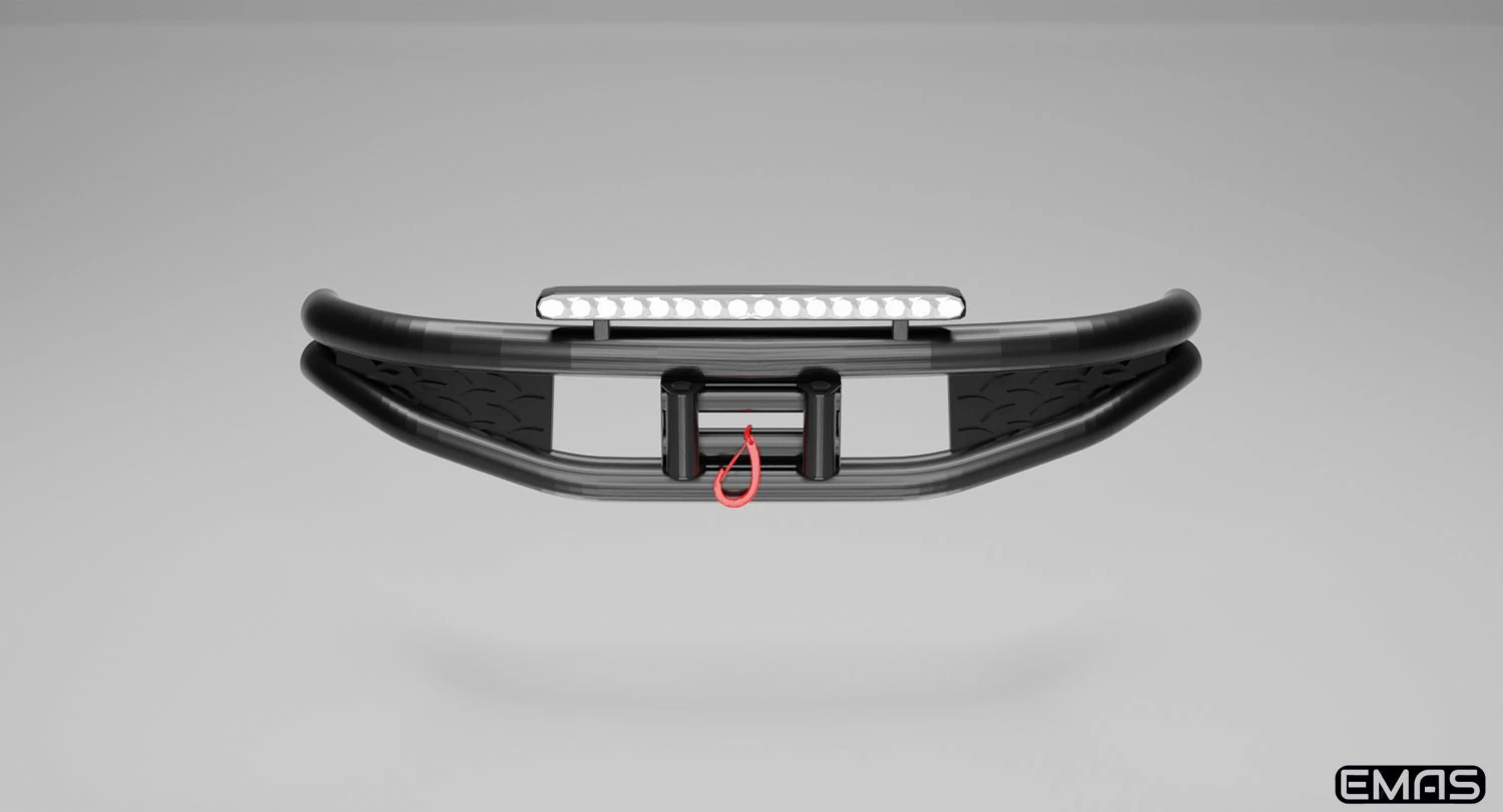 front bumper 3D Model .c4d .max .obj .3ds .fbx .stl .blend 