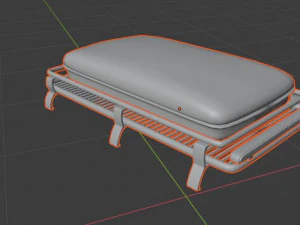 roof tent and bar led 3D Model