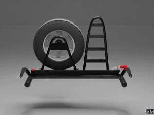 rear bumper - offroad 3D Model