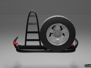 rear bumper - offroad 3D Модель