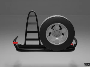 rear bumper - offroad 3D Model