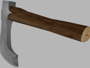 northern warriors battle axe Modelo 3D
