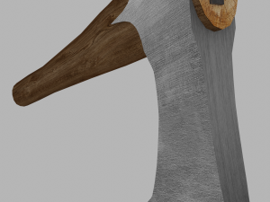northern warriors battle axe Modelo 3D