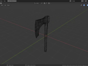 northern warriors battle axe 3D Model