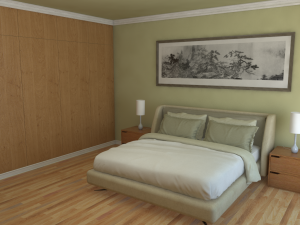 bedroom Modelo 3D