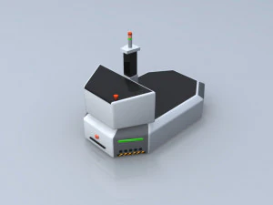 интеллектуальный транспортный робот AGV 3D Модель