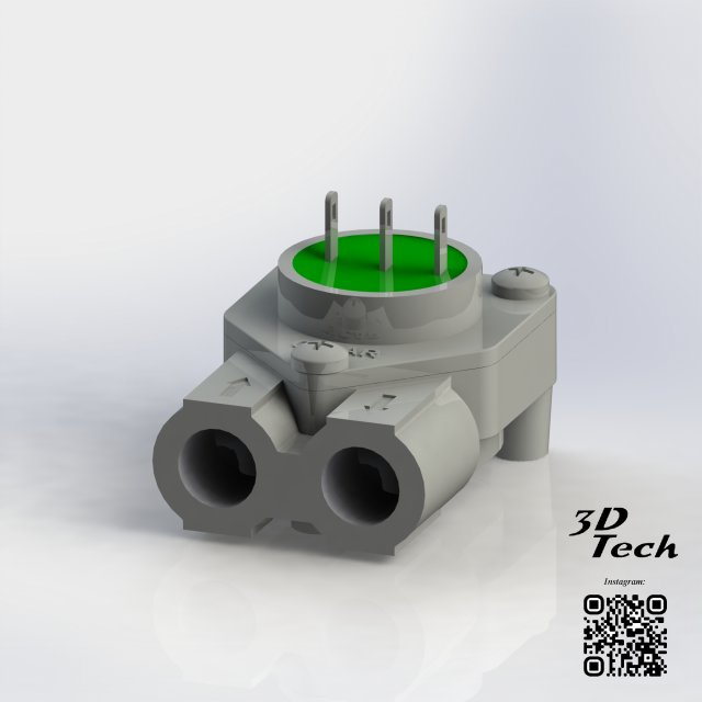 GICAR RANCILIO MARZOCCO FLOWMETER 1-4 FOR ESPRESSO MACHINES COFFEE MACHINE 3D Модель .c4d .max .obj .3ds .fbx .stl .blend 