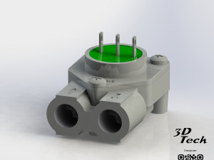 GICAR RANCILIO MARZOCCO FLOWMETER 1-4 FOR ESPRESSO MACHINES COFFEE MACHINE 3Dモデル