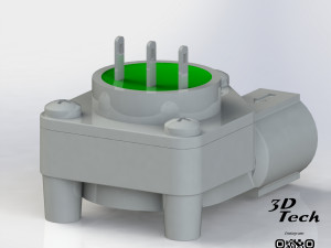 GICAR RANCILIO MARZOCCO FLOWMETER 1-4 FOR ESPRESSO MACHINES COFFEE MACHINE 3D Модель