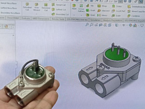 GICAR RANCILIO MARZOCCO FLOWMETER 1-4 FOR ESPRESSO MACHINES COFFEE MACHINE 3D Модель