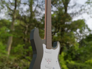 吉他挡泥板 3D 模型